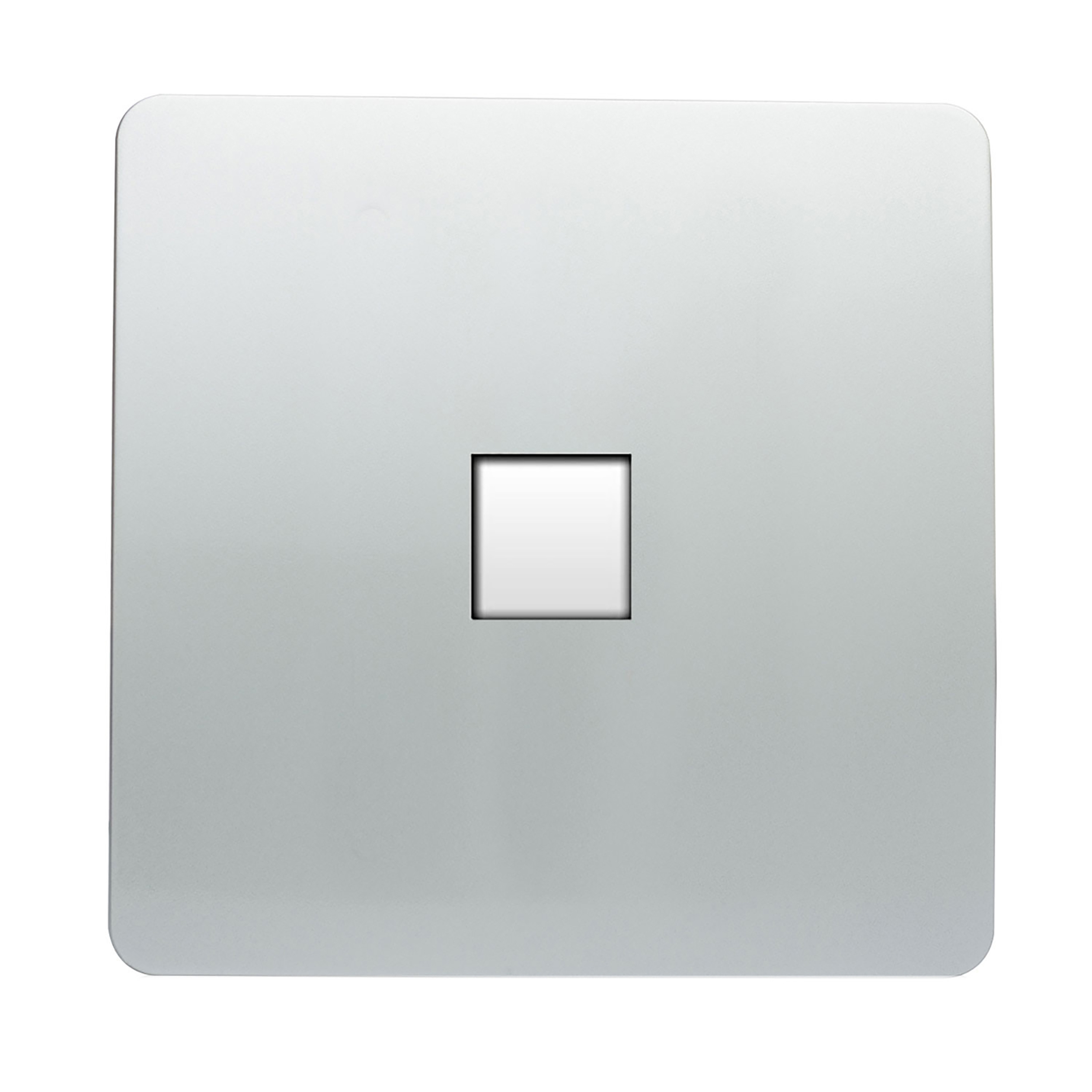 Single PC Ethernet Cat 5 & 6 Data Outlet Silver